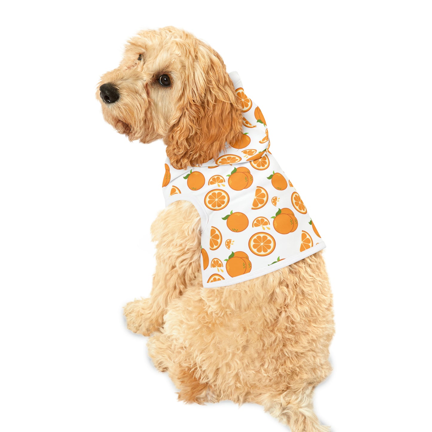 Orange Drops Pet Hoodie