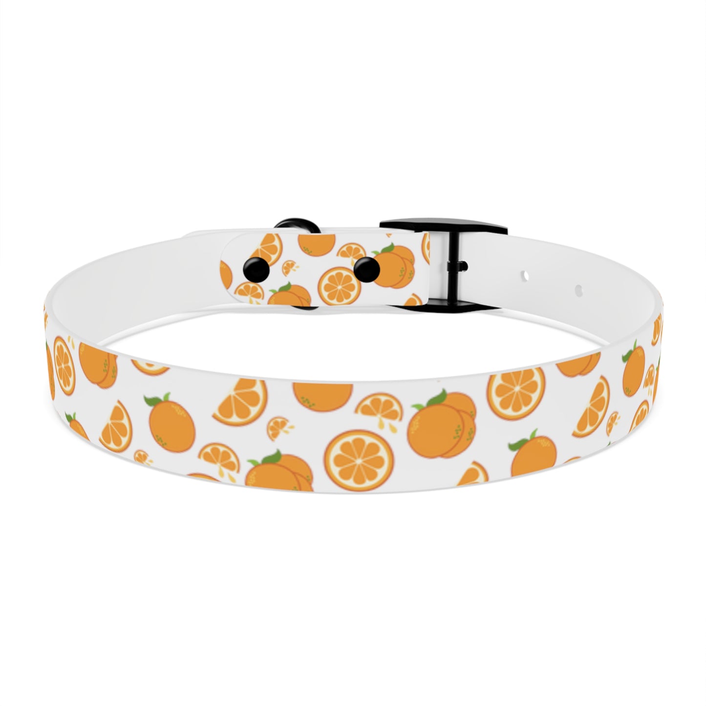 Orange Drop Dog Collar