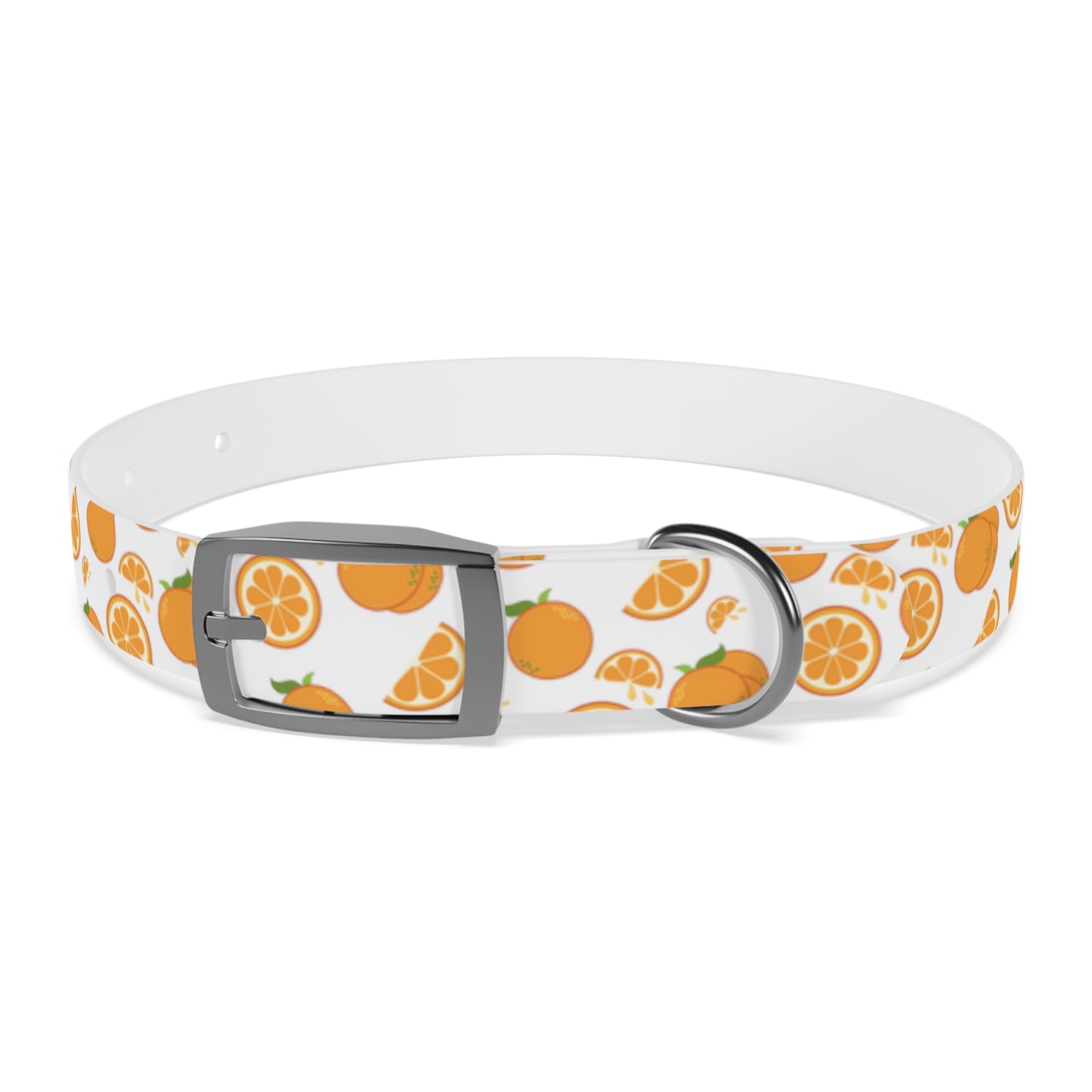 Orange Drop Dog Collar