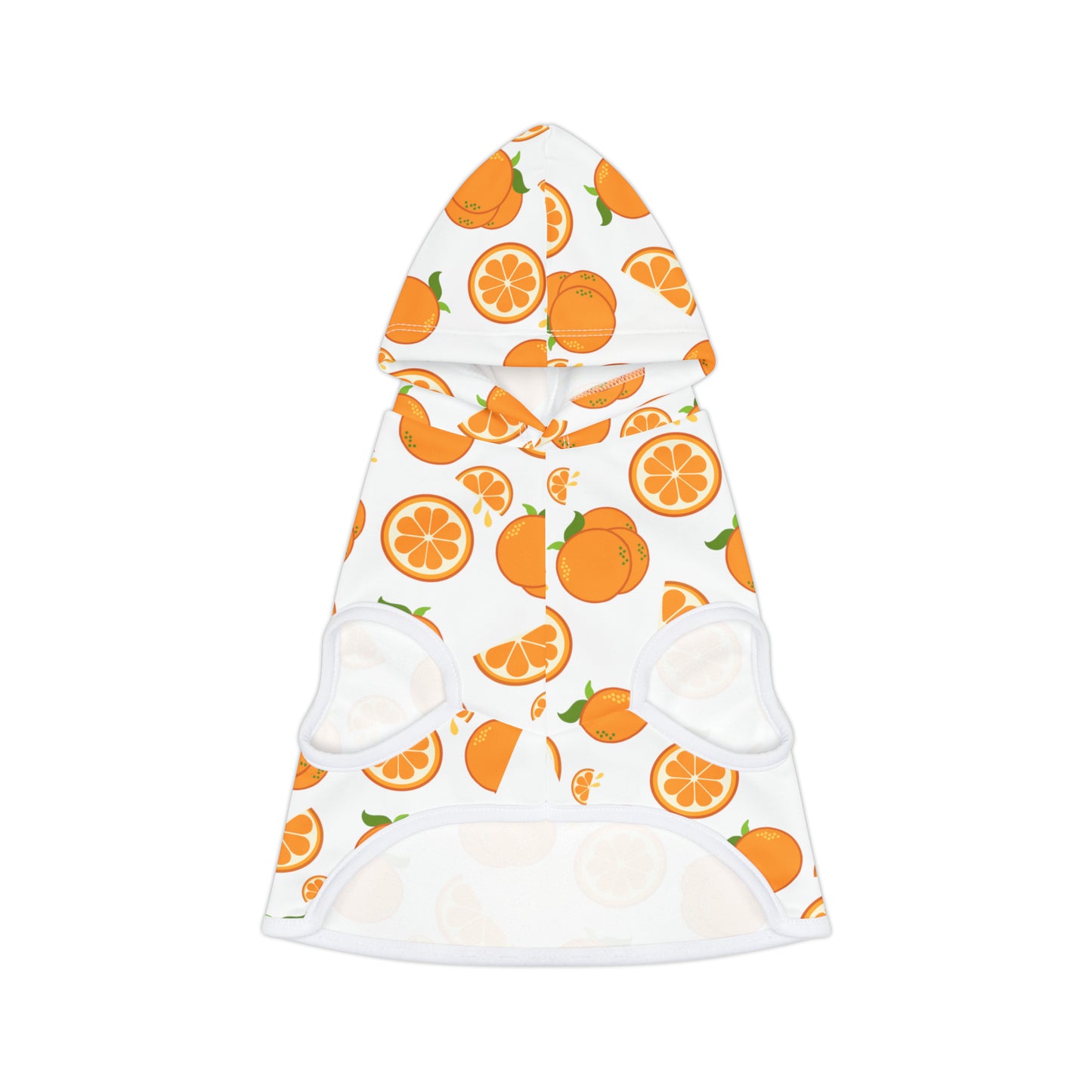 Orange Drops Pet Hoodie