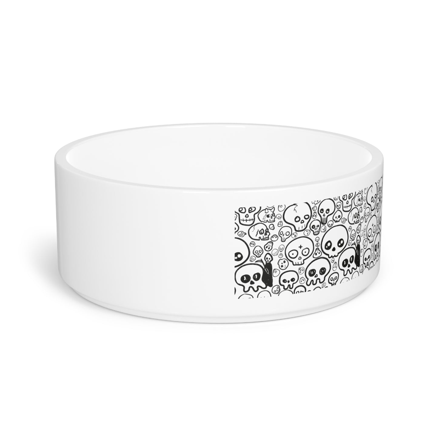 Skull Party Pet Dog or Cat Bowl