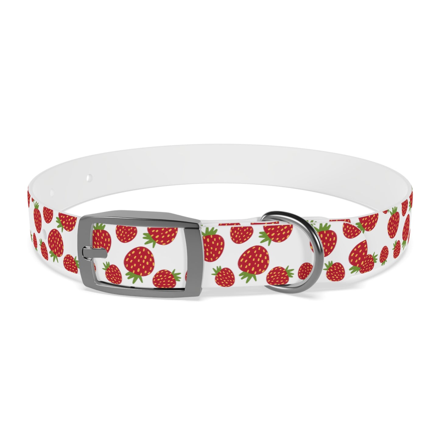 Strawberry Patch Dog Collar