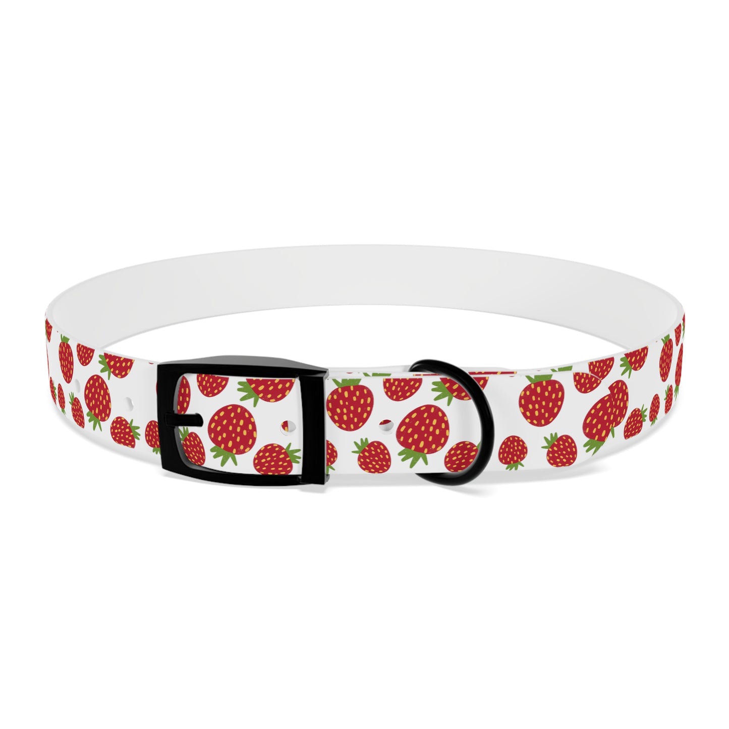 Strawberry Patch Dog Collar