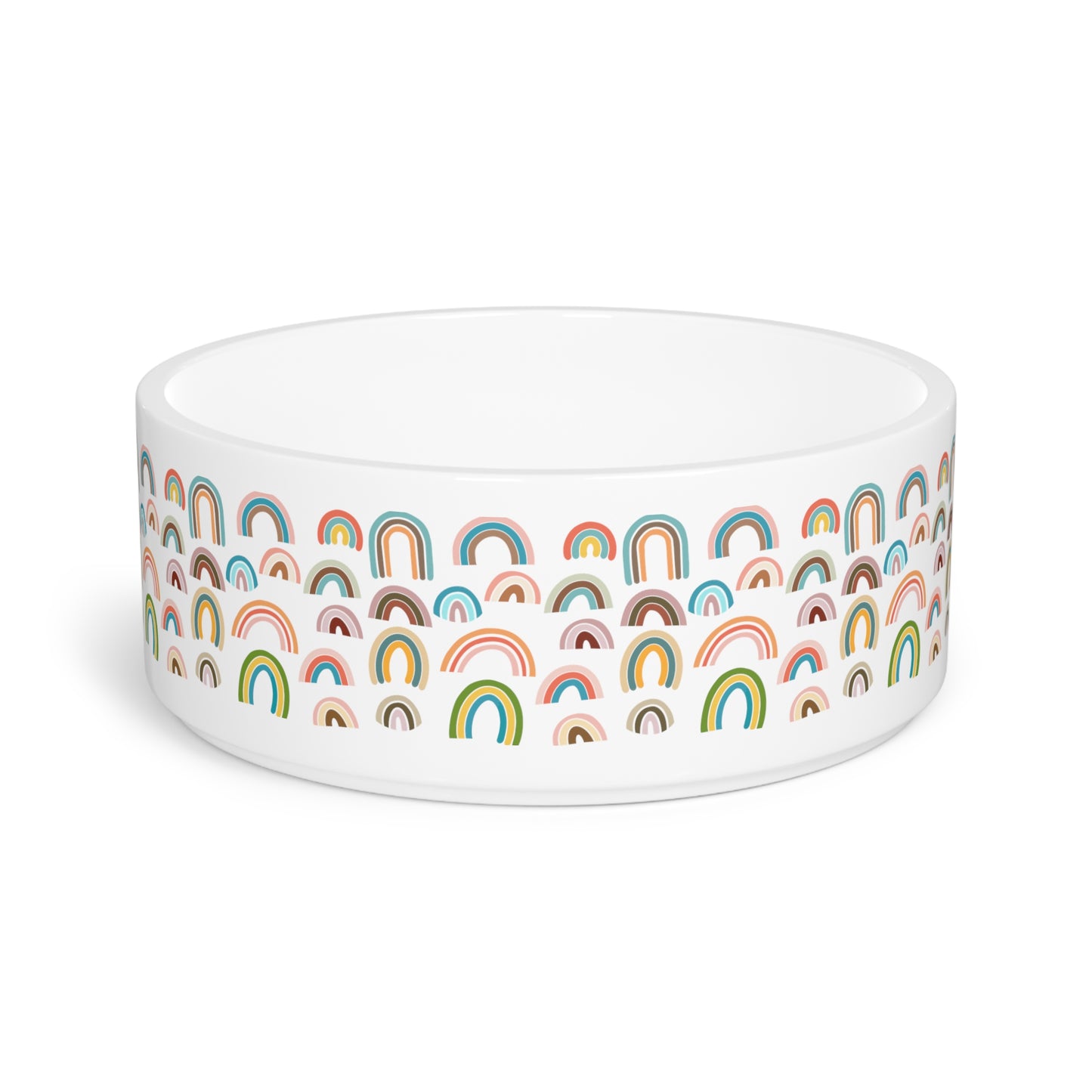 Rainbows Days Pet Dog or Cat Bowl