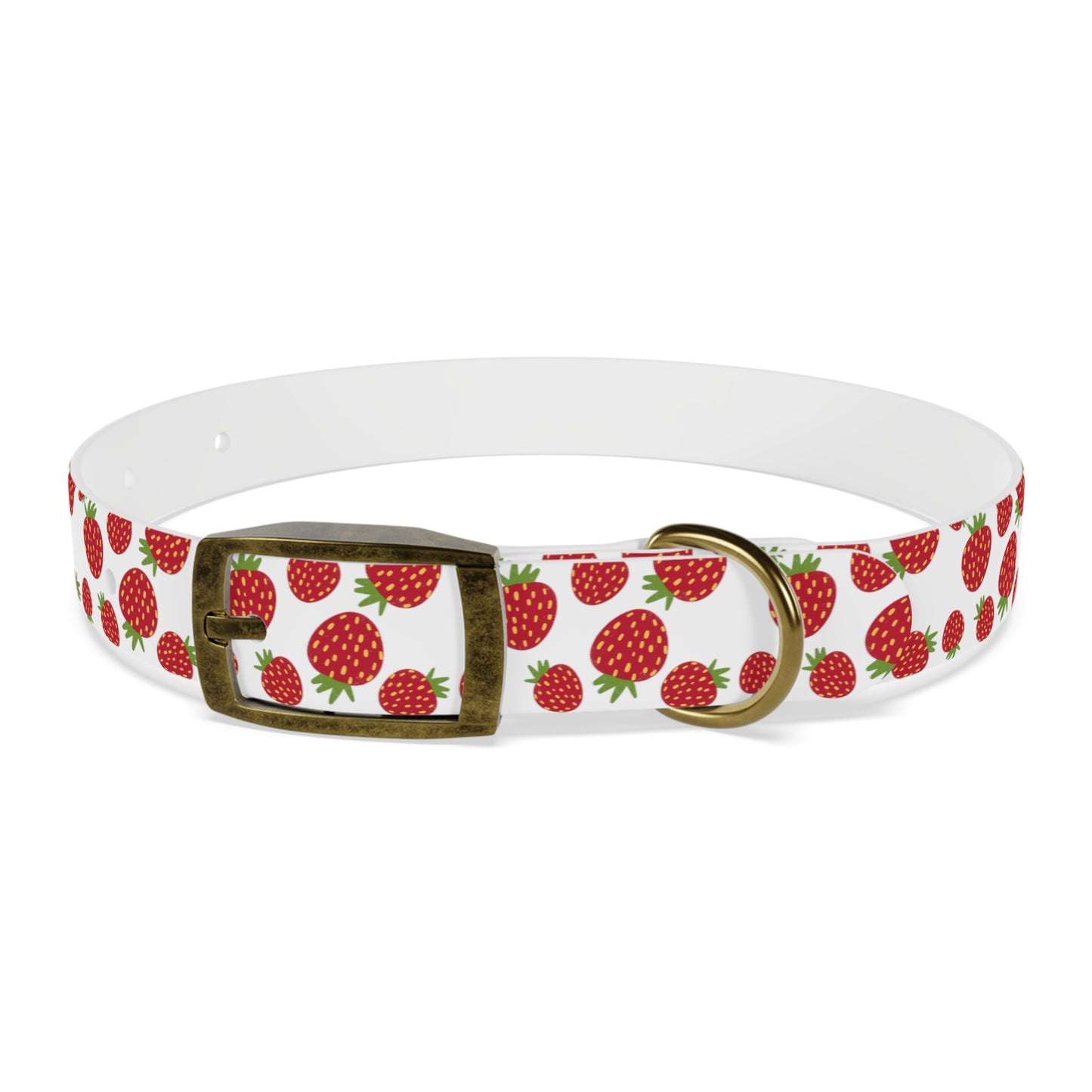 Strawberry Patch Dog Collar