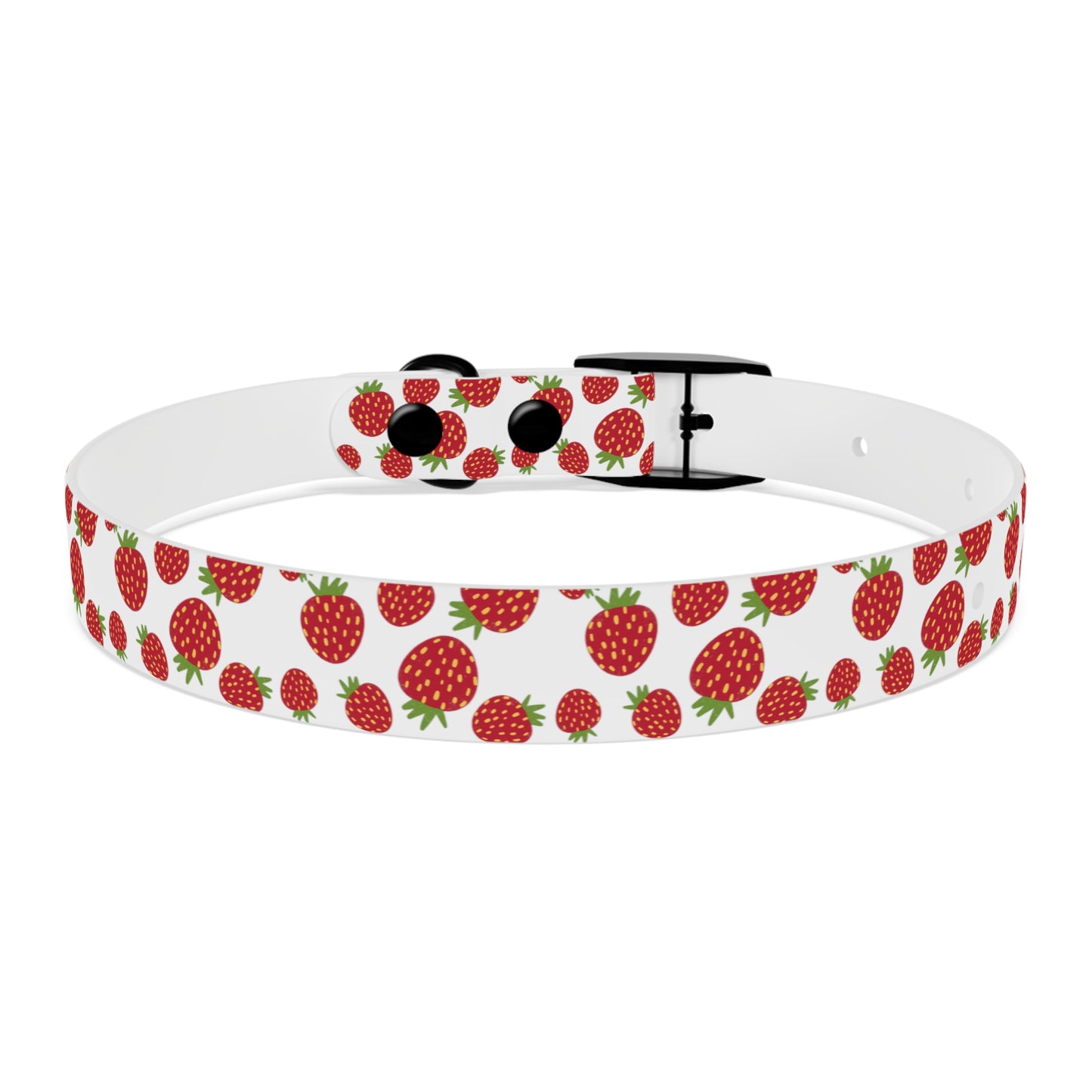 Strawberry Patch Dog Collar