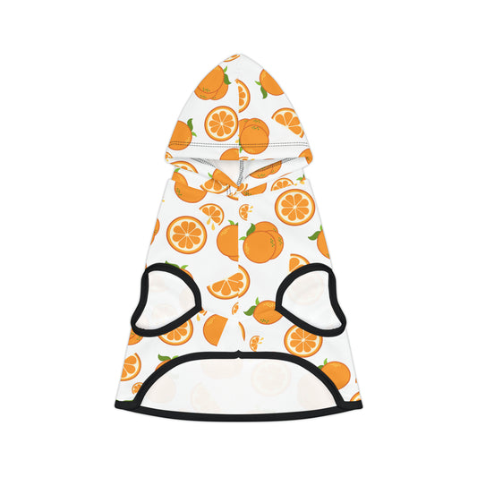 Orange Drops Pet Hoodie